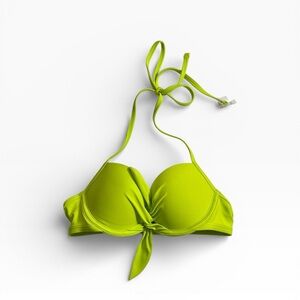 Aerie Halter Push Up Bikini Top Women's Size 32B Padded Swimsuit